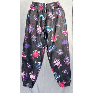 Vintage Fusion Sports Surf hammer Pants XLarge 80's 90's Tropical Fish USA